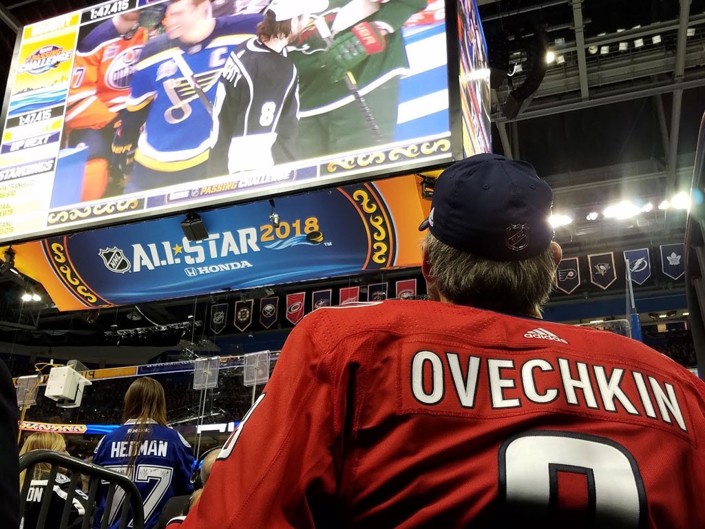 nhl all star game 2018 ovechkin
